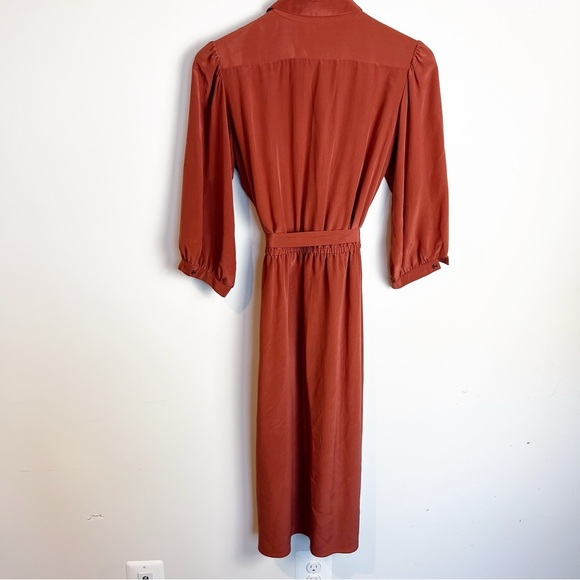 Lillie Rubin Vintage Silk Dress size 4 - Picture 6 of 9